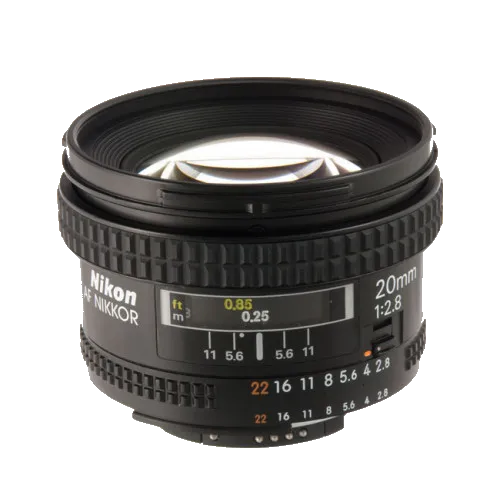 Разблокировка заклинивания Nikon 20mm f/2.8 Nikkor