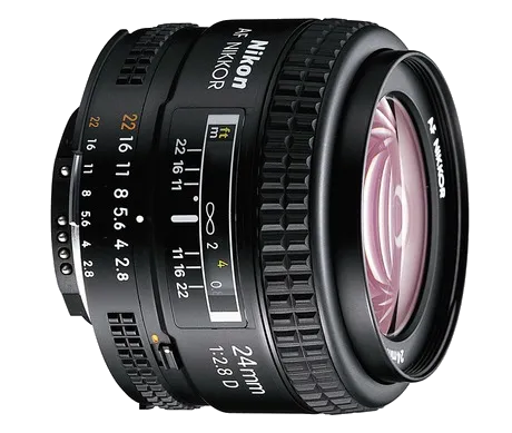 Разблокировка заклинивания Nikon 24mm f/2.8D AF Nikkor