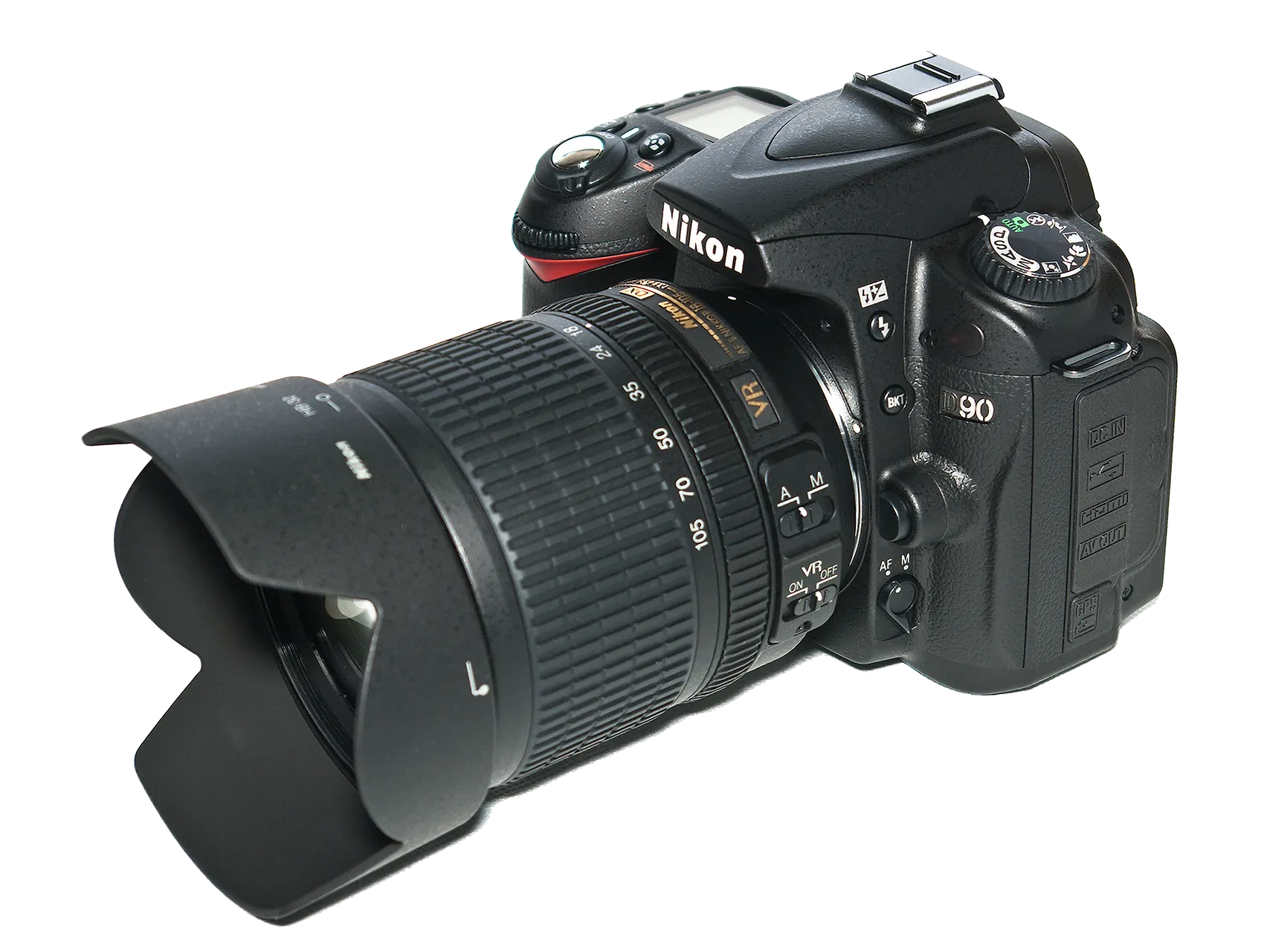 Замена задней панели Nikon D90
